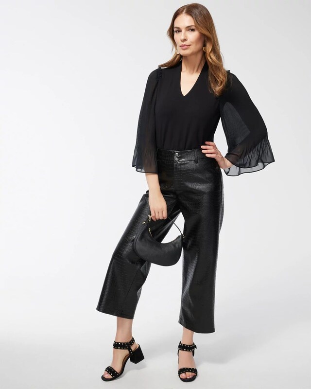 Touch of Cool Chiffon Sleeve Tee - image 2